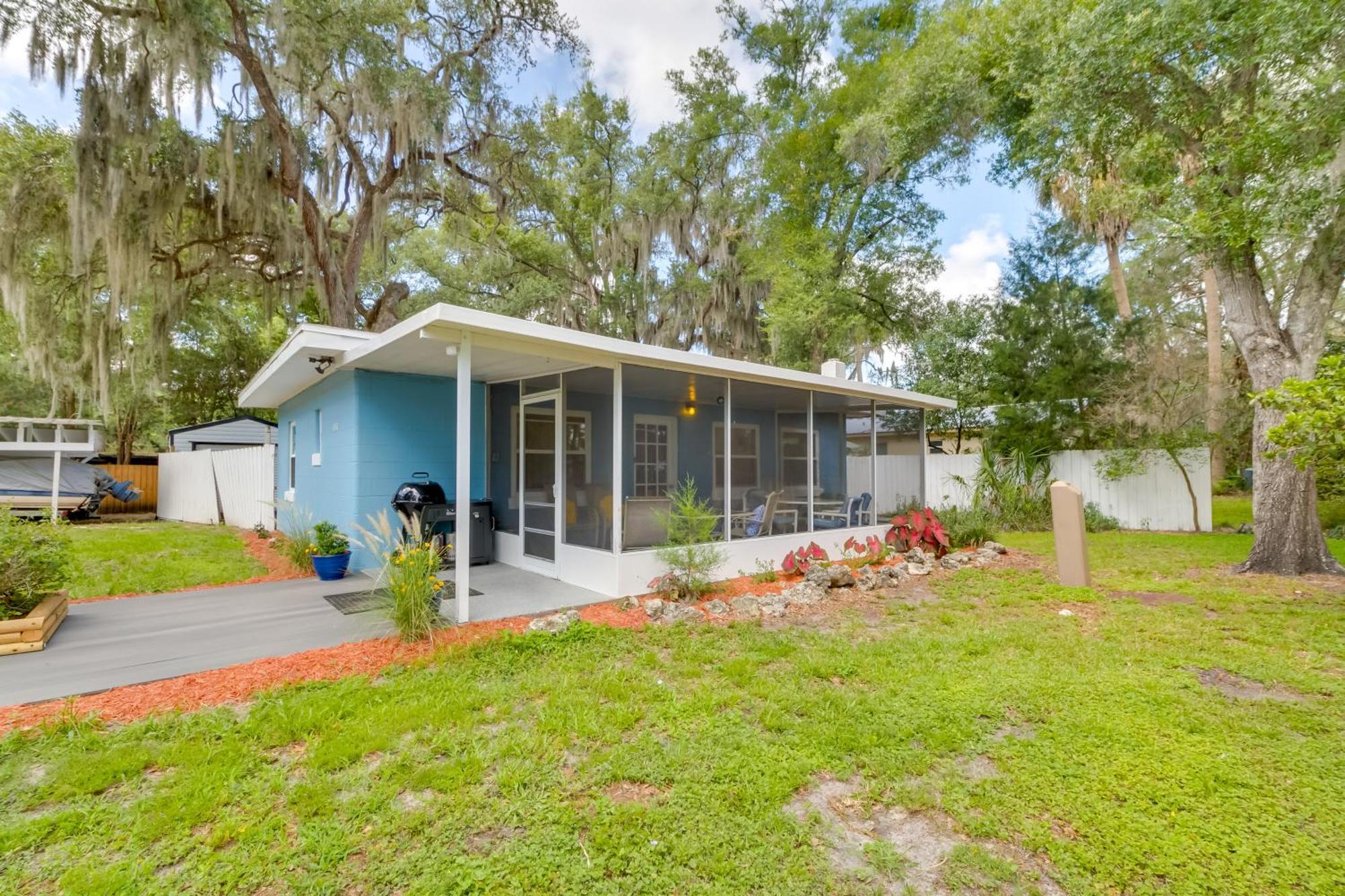 Crystal River House Scalloping And Dock, Gulf 7 Mi! Exterior photo